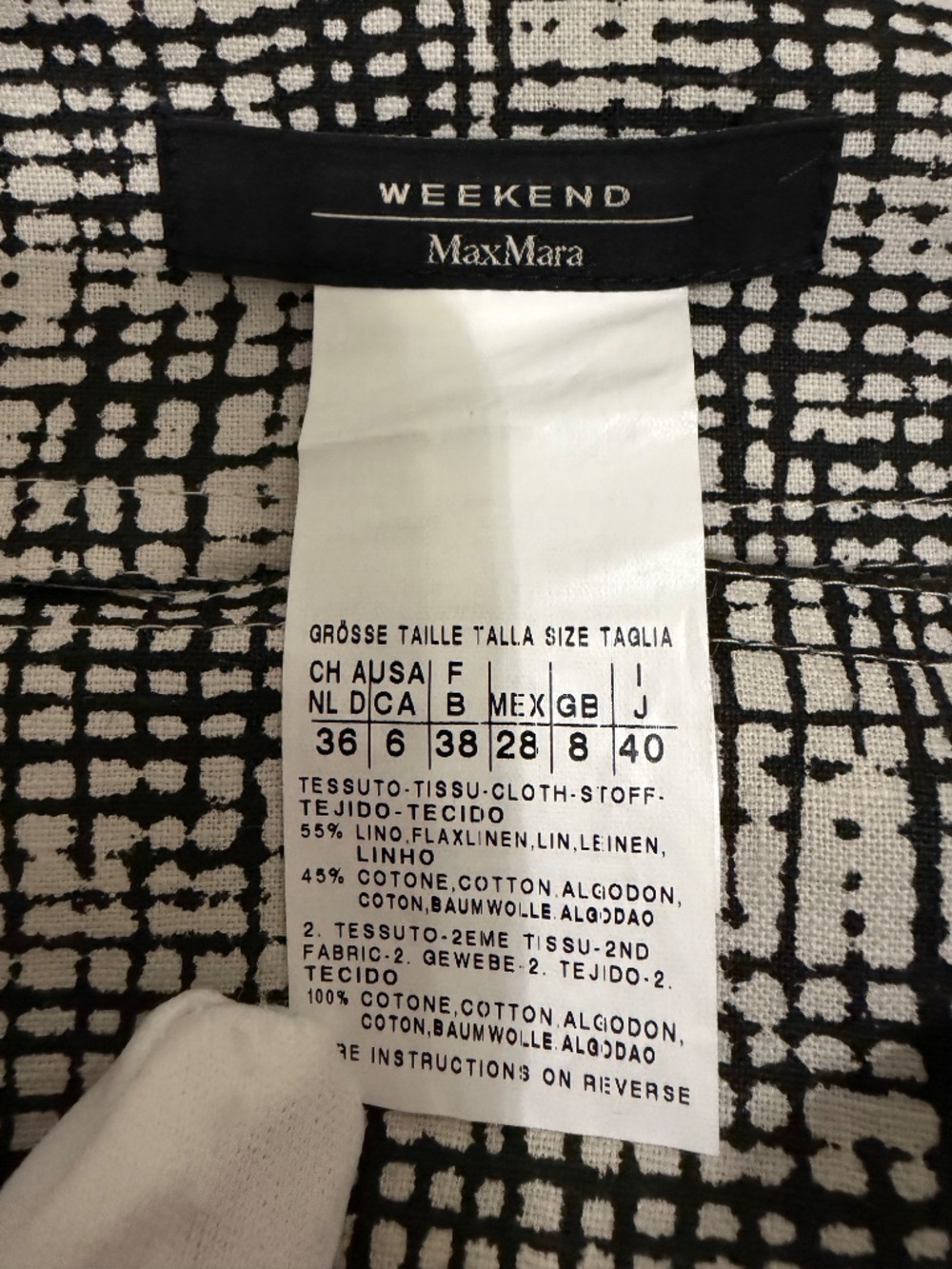 Weekend Max Mara mid-rise skirt. Size 6 - Picture 3 of 15